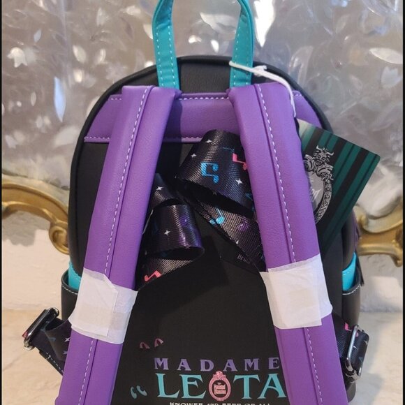 NWT Loungefly x Disney Parks Haunted Mansion Madame Leota Mini Backpack - Glow - Picture 2 of 2